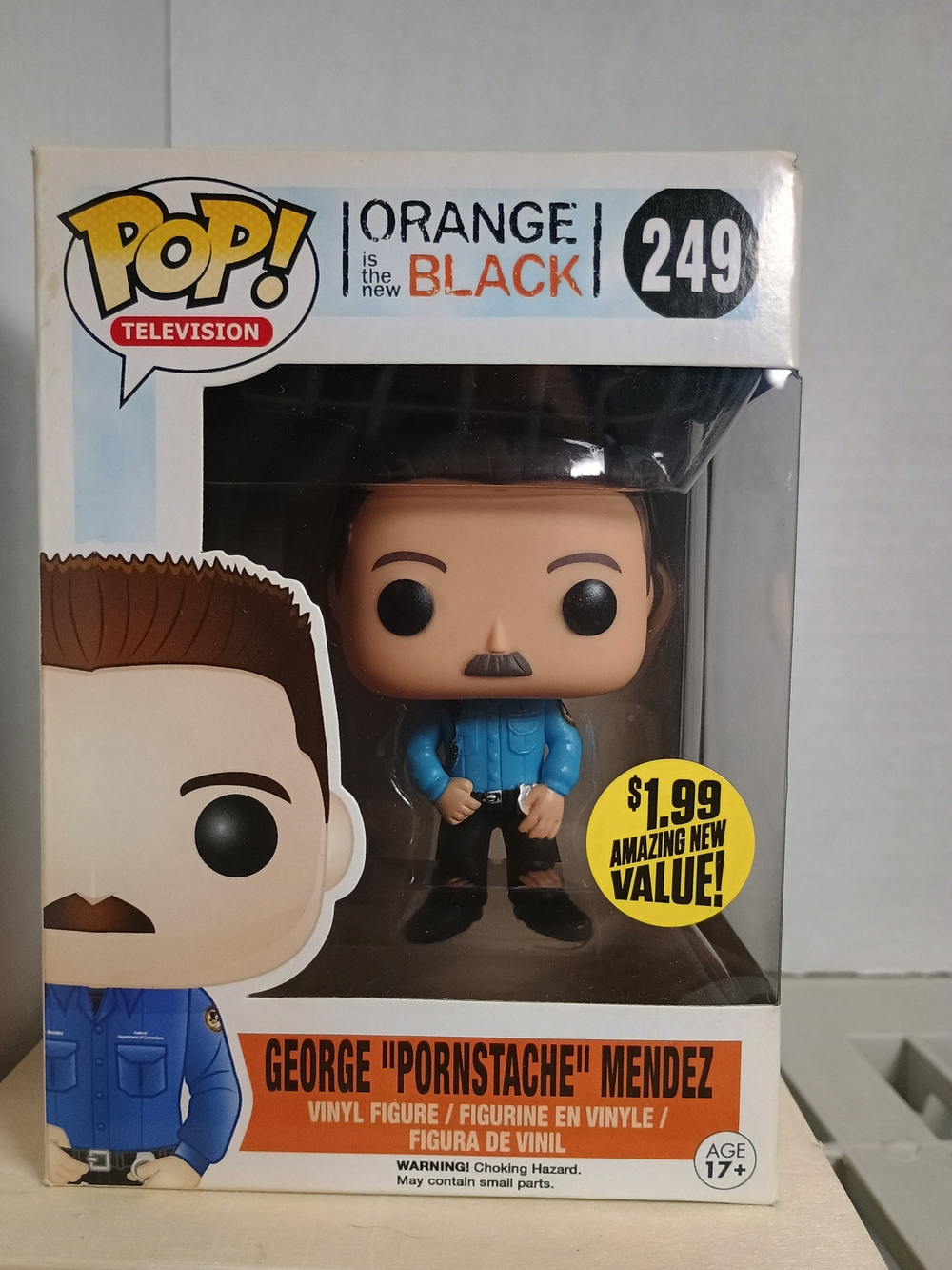 Funko George "Pornstache" Mendez #249 Vinyl Figure #249
